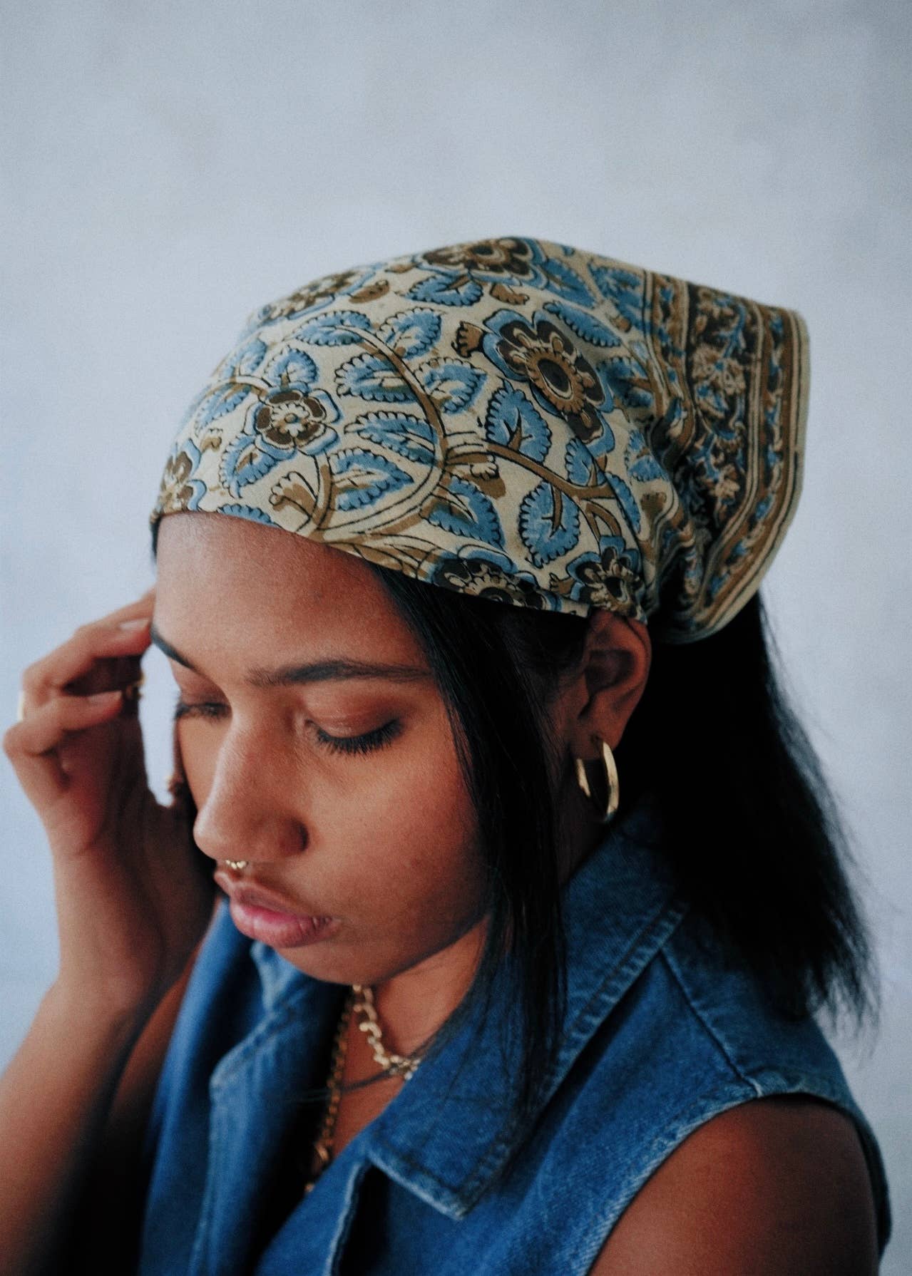 Dusky Bloom - Cotton Bandana