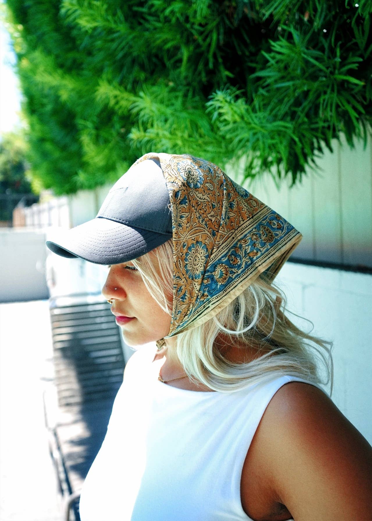 Seaside Garden - Cotton Bandana