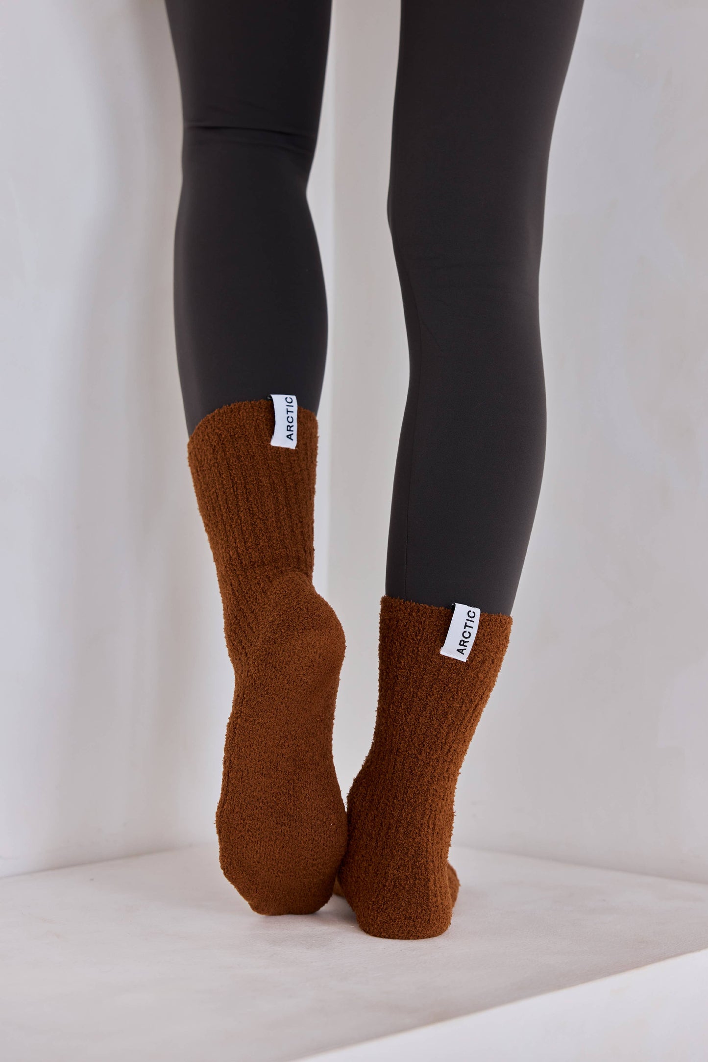 Cosy Socks - 100% Recycled - Sepia - FW25