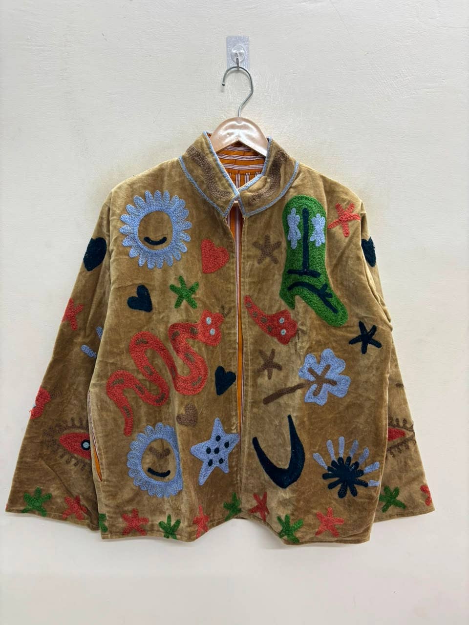 PRE-ORDER The Desert Storybook — Hand-Embroidered Velvet Jacket