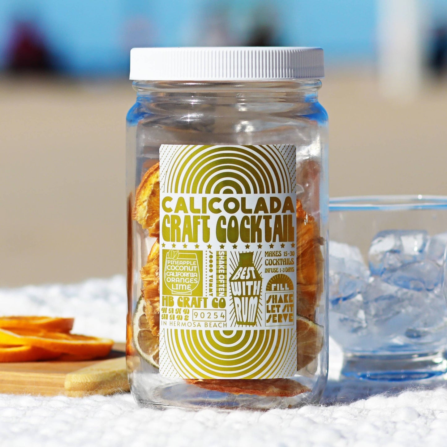 Cali-Colada Craft Cocktail / Mocktail Drink kit