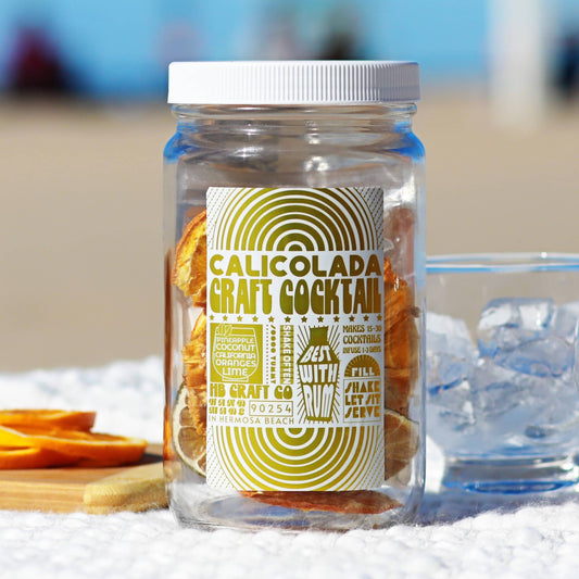 Cali-Colada Craft Cocktail / Mocktail Drink kit