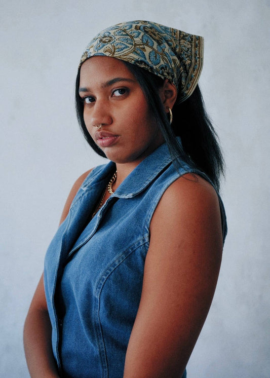 Dusky Bloom - Cotton Bandana