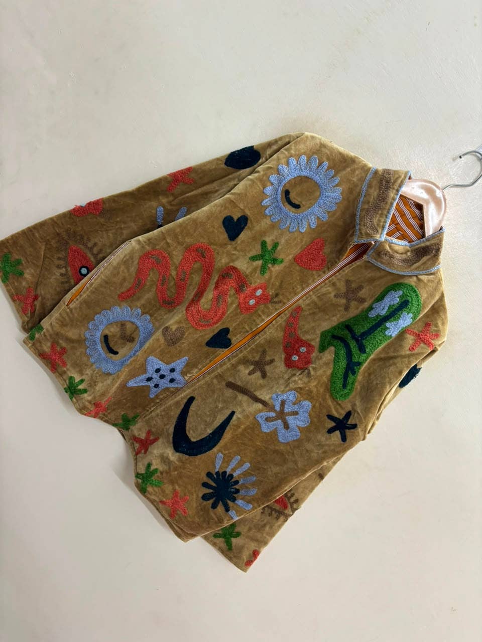 PRE-ORDER The Desert Storybook — Hand-Embroidered Velvet Jacket