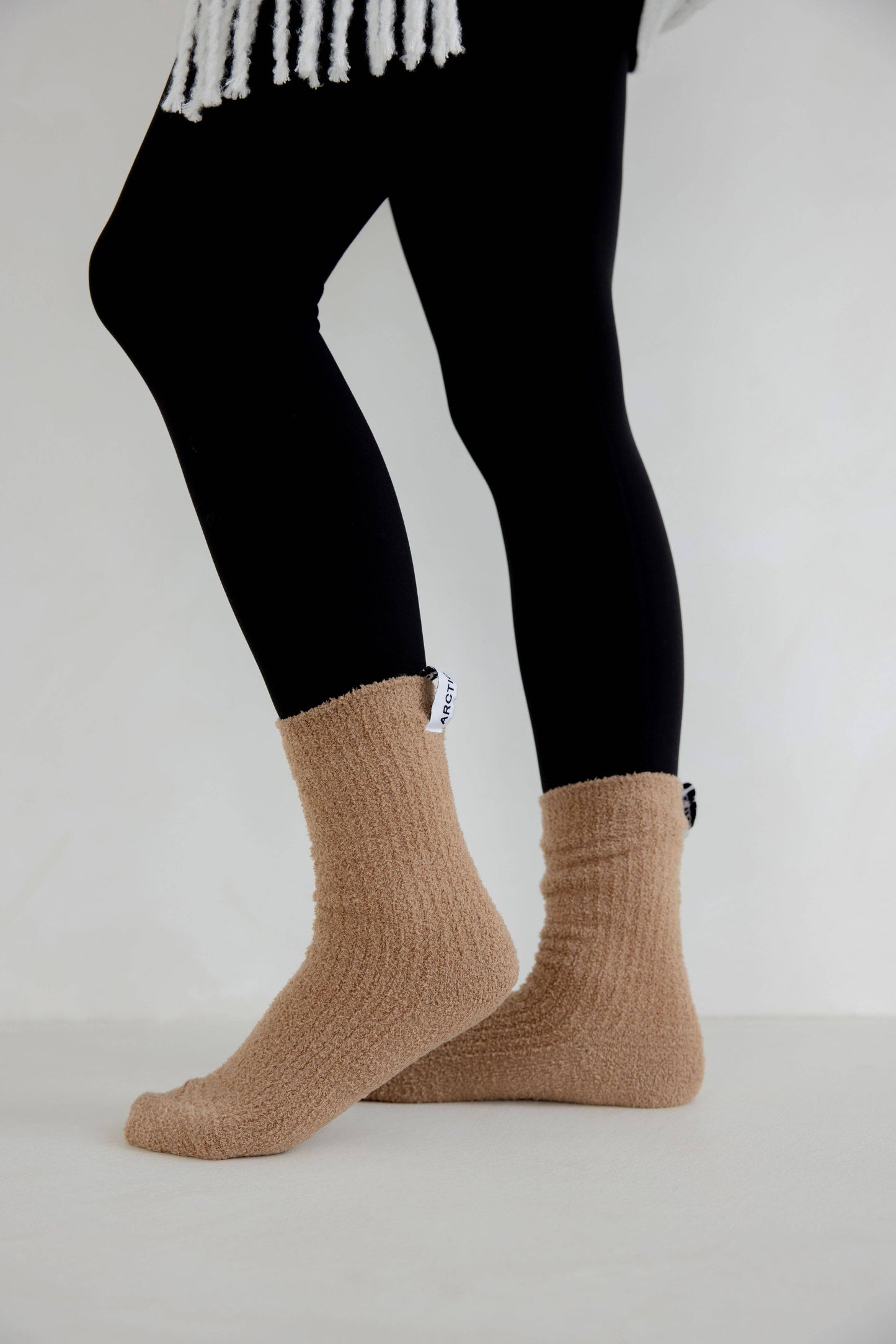 Cosy Socks - 100% Recycled - Beige - FW25