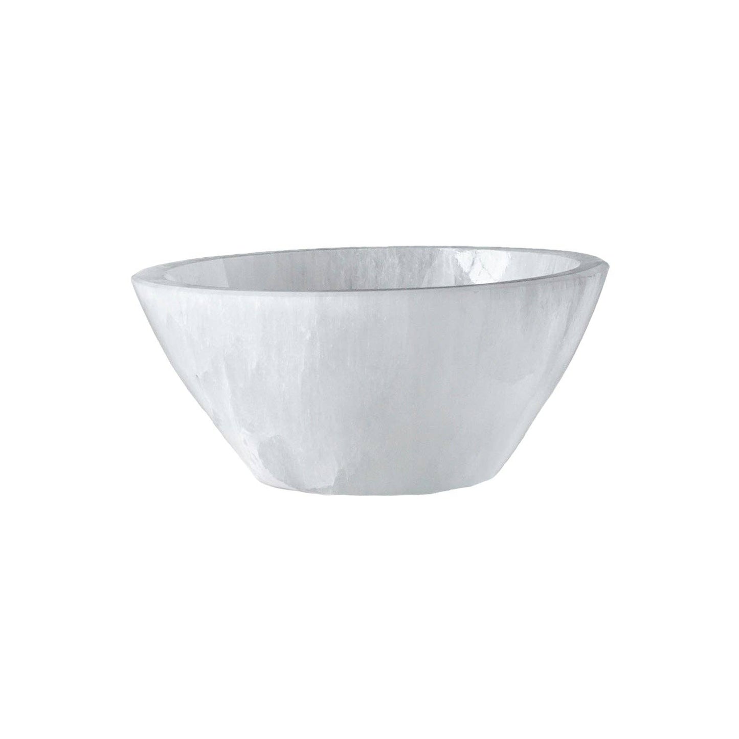 Selenite Round Bowl: Small