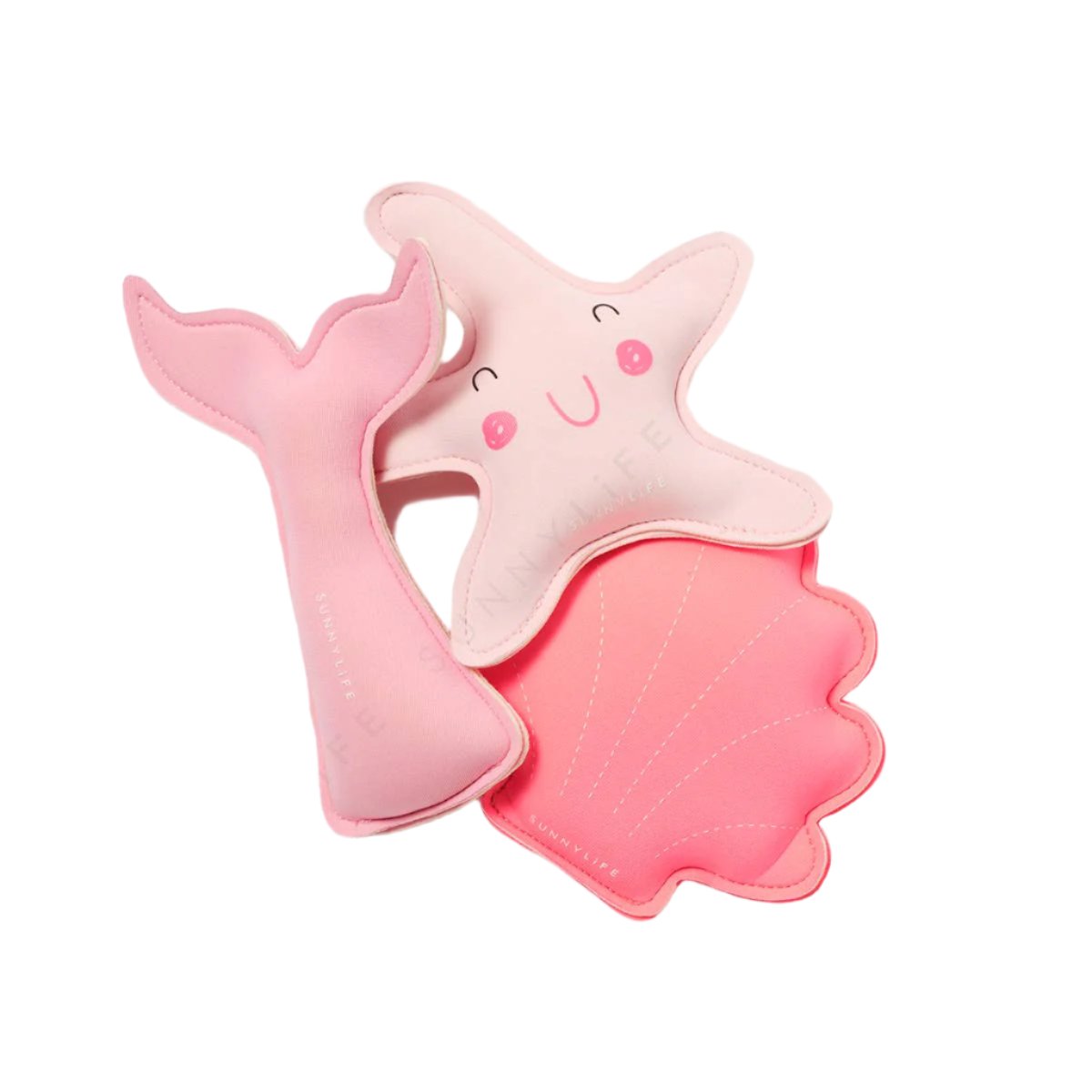 Melody the Mermaid Dive Buddies Neon Strawberry Set of 3