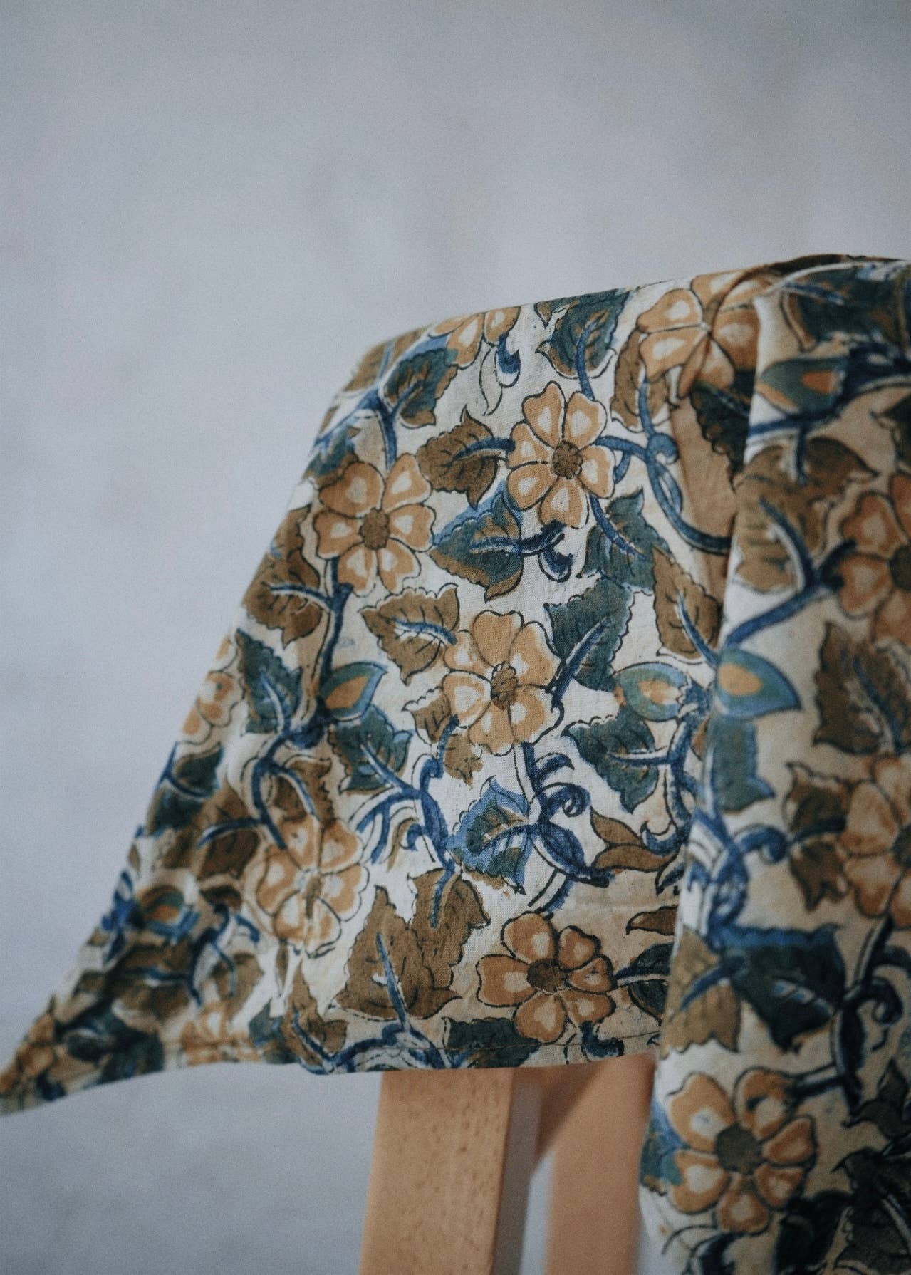 Woven Thistle - Kalamkari Cotton Bandana