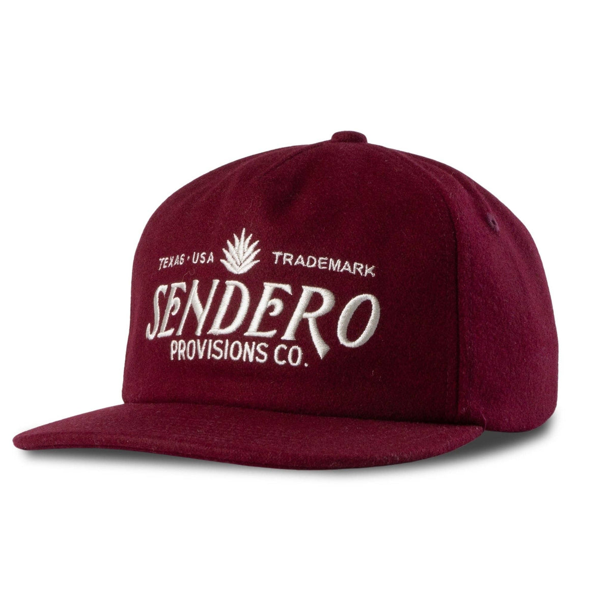 Logo Hat - Burgundy Felt
