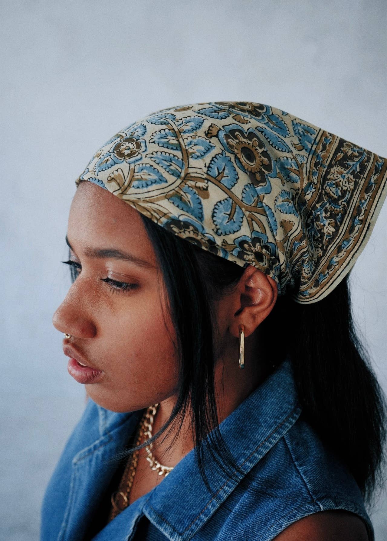 Dusky Bloom - Cotton Bandana