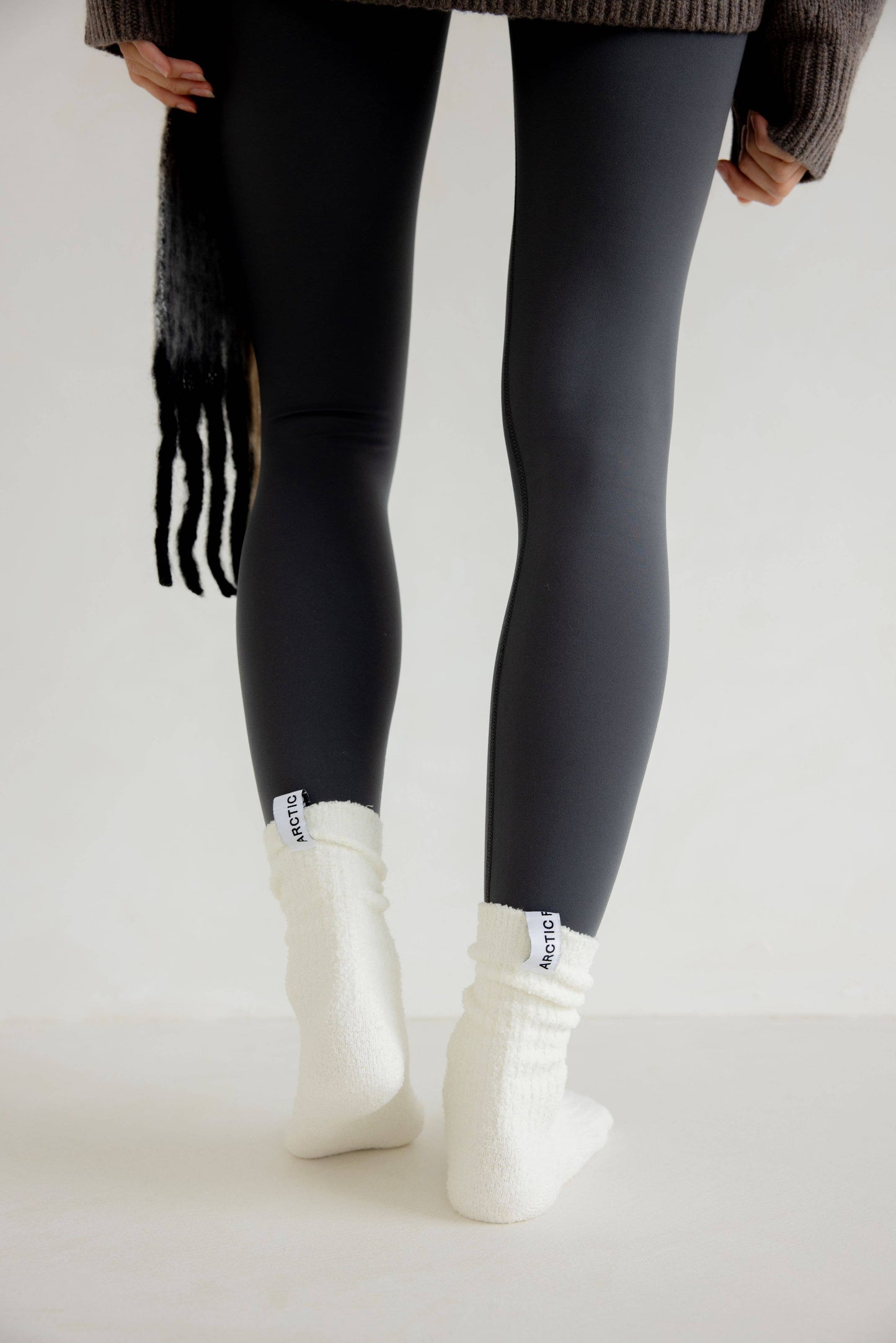 Cosy Socks - 100% Recycled - White - FW25