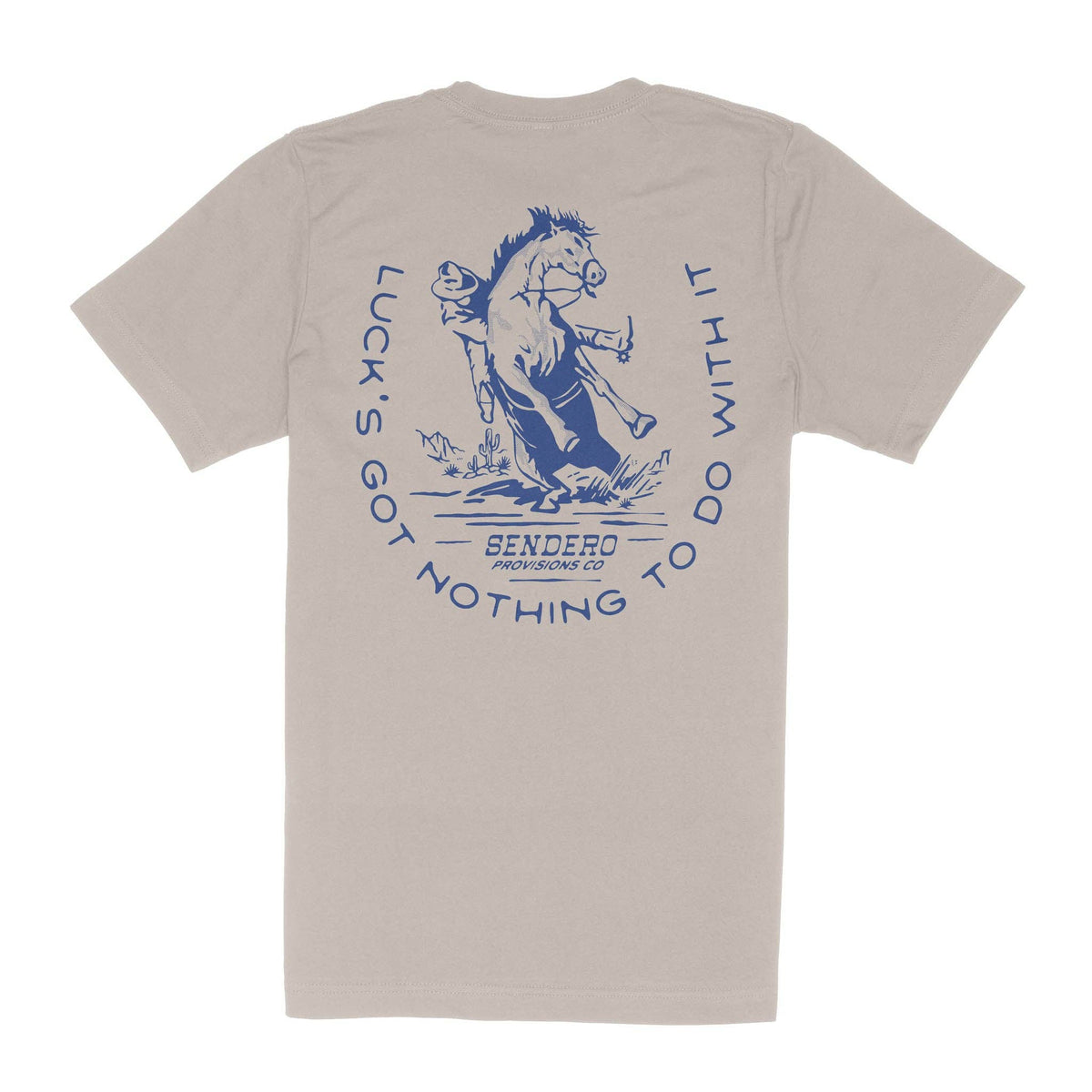 No Luck T-Shirt - Sand: Medium