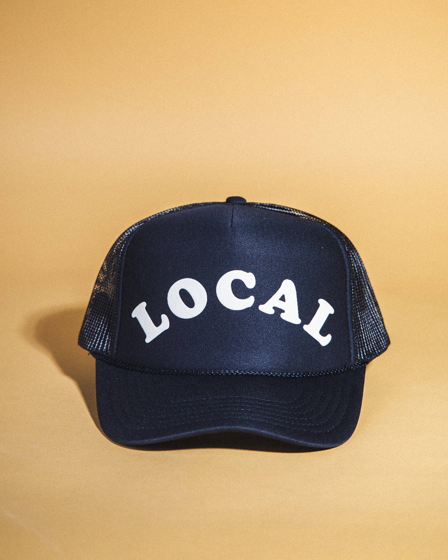 The Local Trucker: Navy/White
