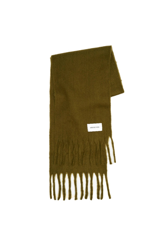 The Reykjavik Scarf - Sea Kelp - 100% recycled materials