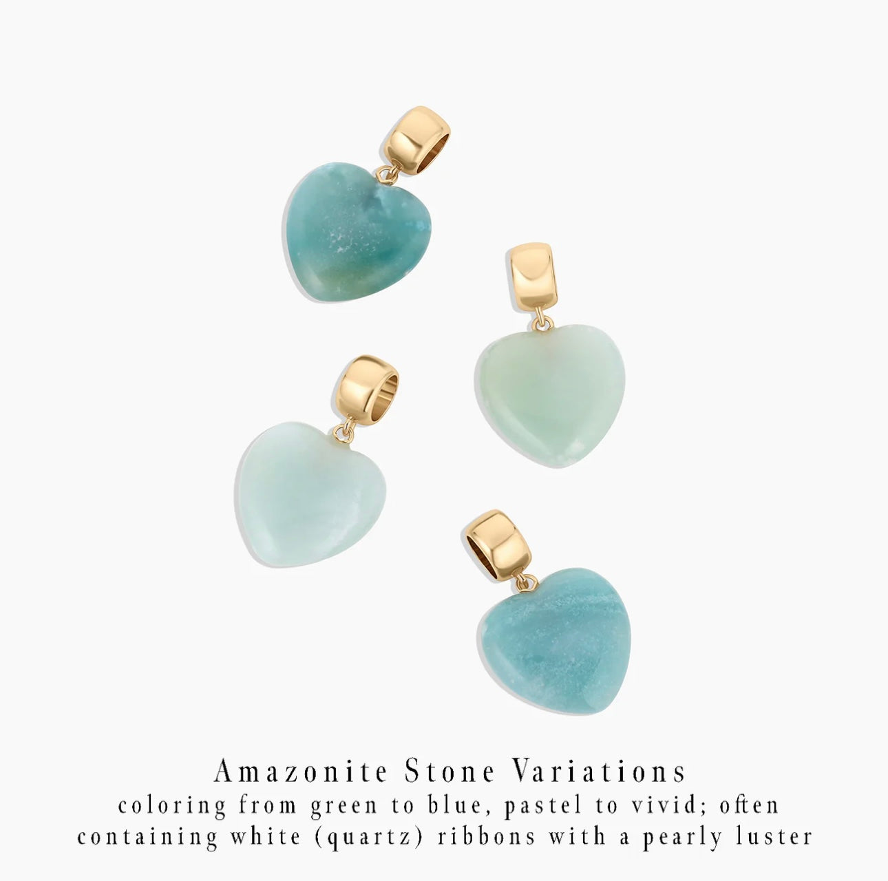 Gemma Amzonite Bail Charm