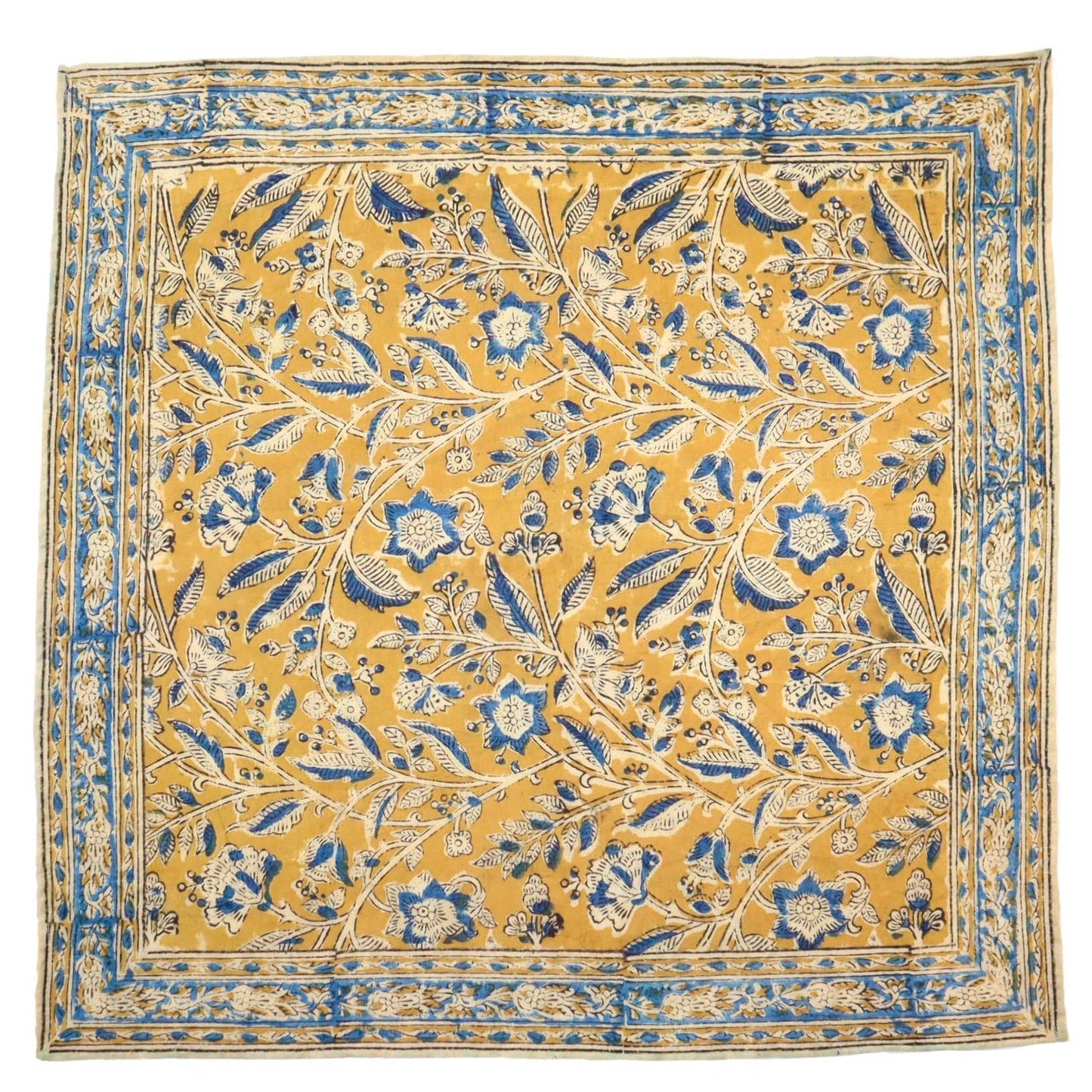 Sapphire Bloom - Cotton Bandana