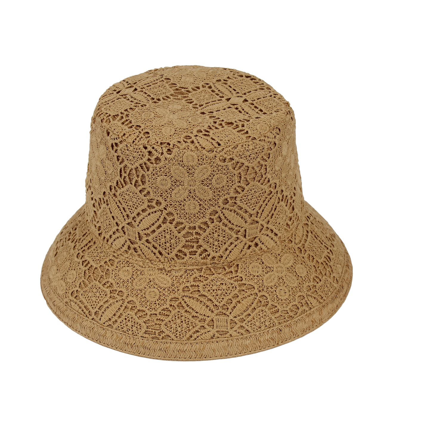 Lace Overlay Bucket hat