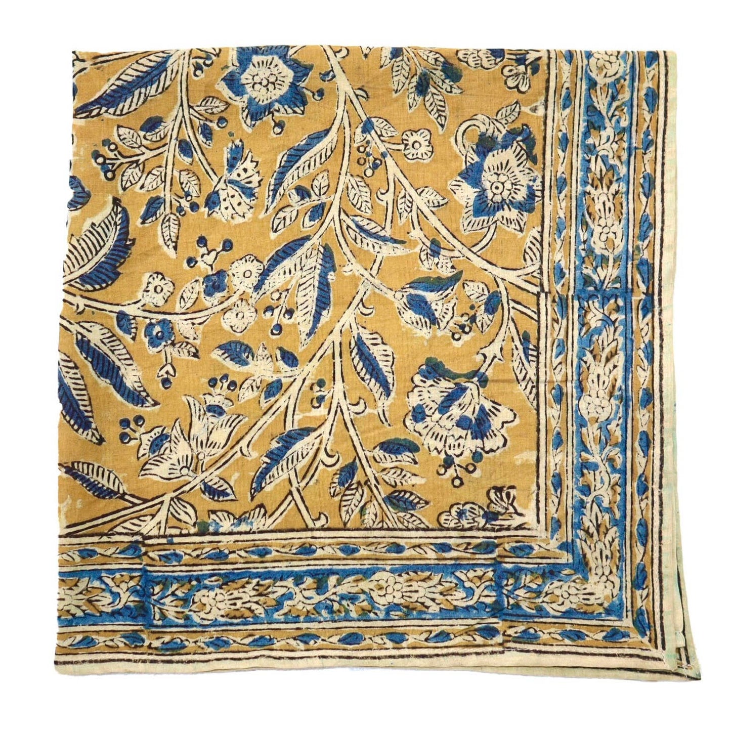 Sapphire Bloom - Cotton Bandana