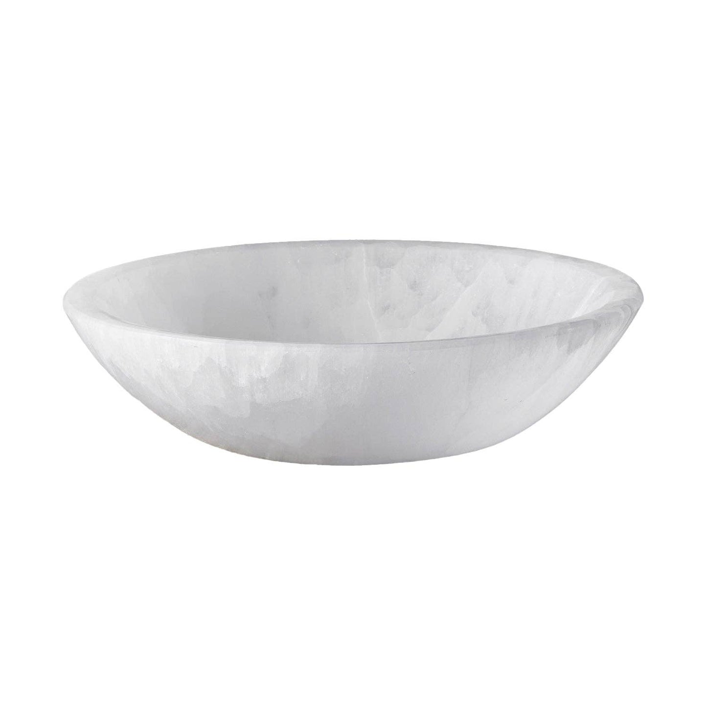Selenite Round Bowl: Small