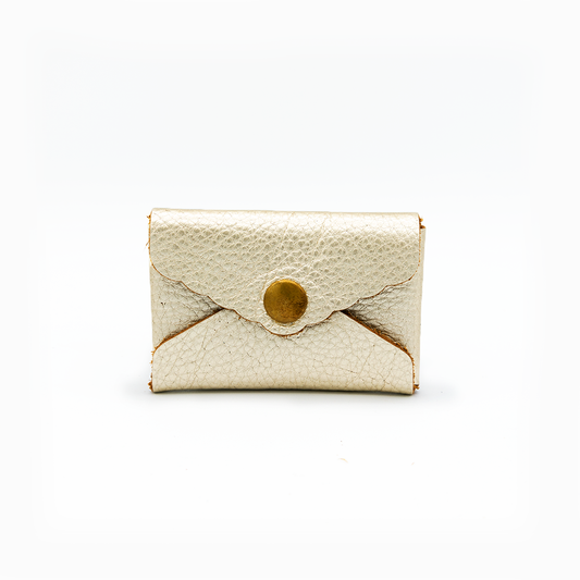 Mini Envelope Card Holder: Champagne