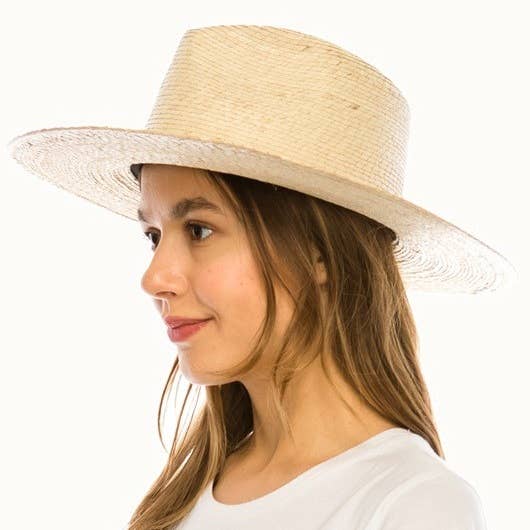 Palm Leaf Rancher Hat