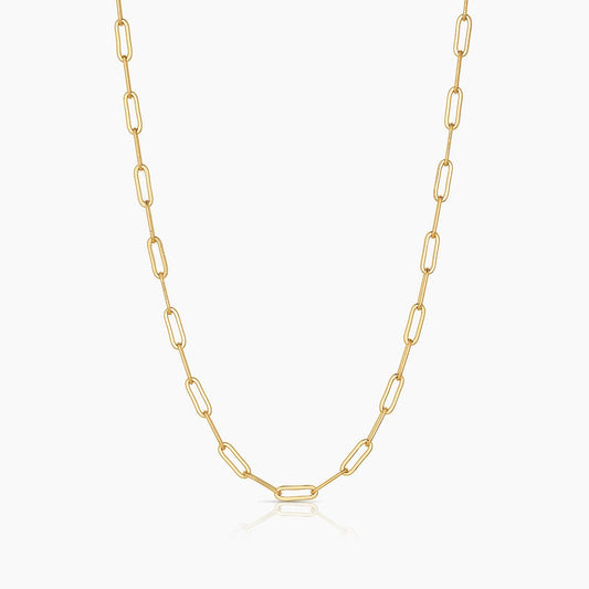Finn Necklace 22" 14k Gold Plated