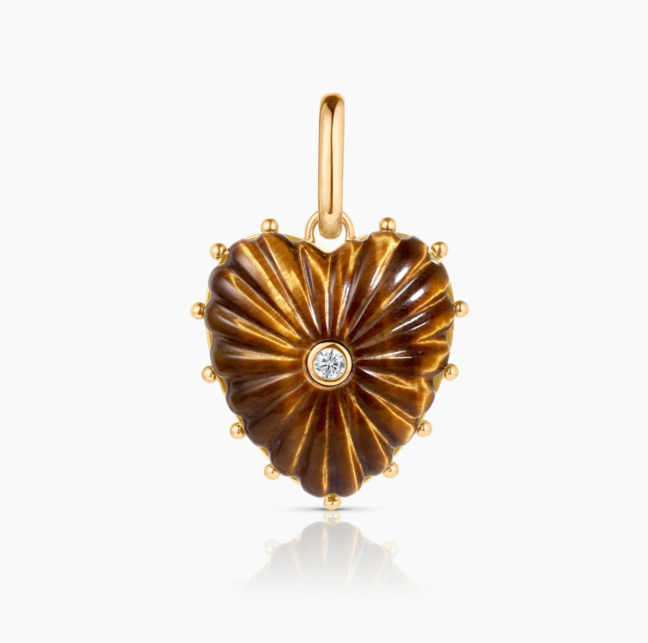 Malene Tiger’s Eye Clip