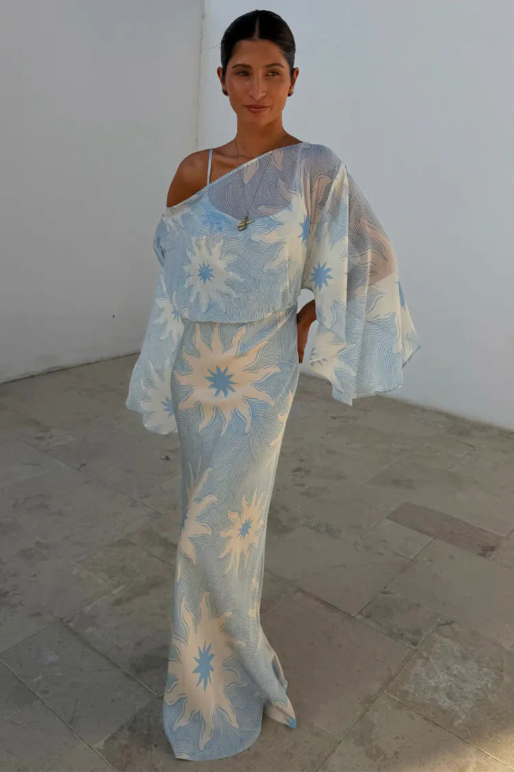NFD - Blue Soleil Anais Dress