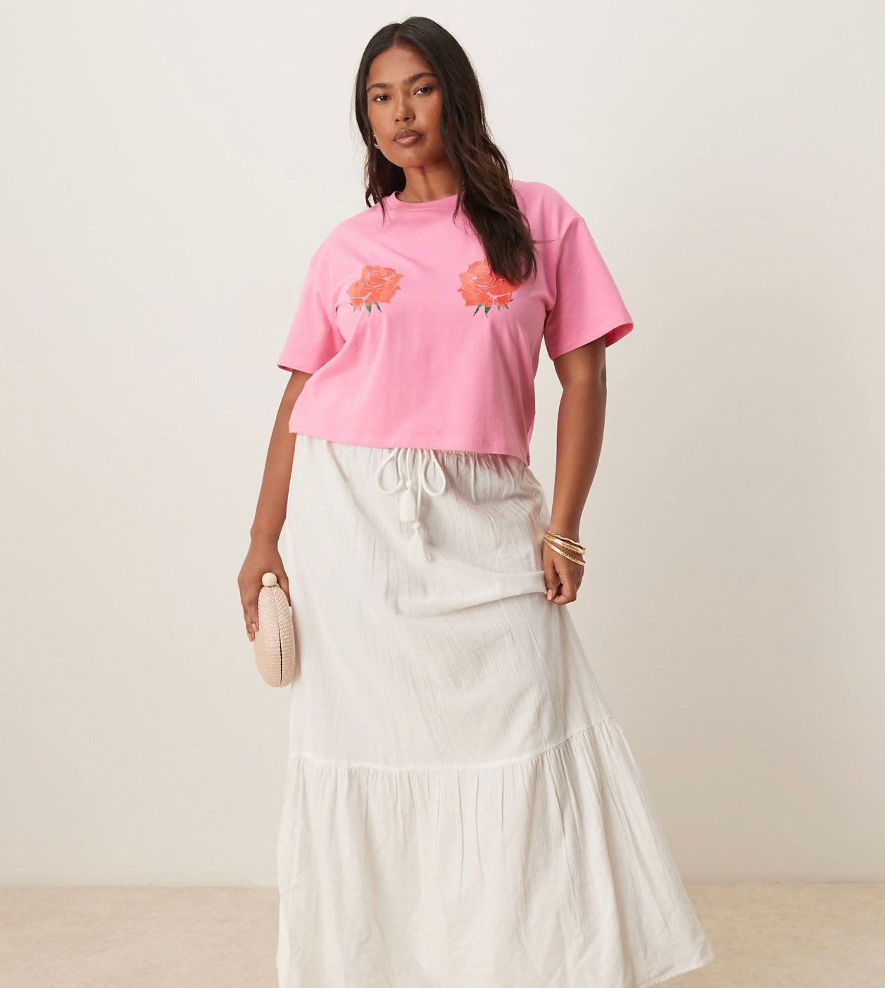 NFD - Pink Rose Tee