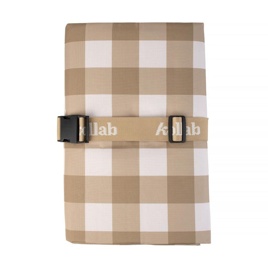 Picnic Mat Olive Check - Medium