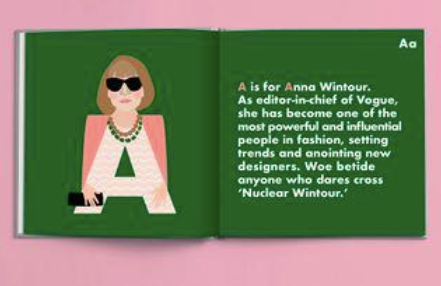 Fashion Legends Alphabet Book