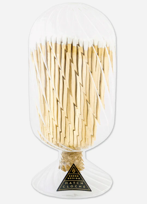 Match Cloche - Helix White