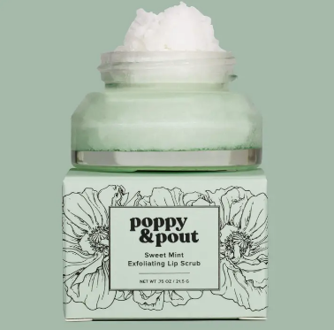 Poppy & Pout - Lip Scrub, Sweet Mint