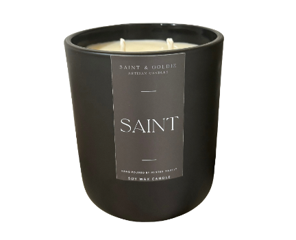 Saint + Goldie Artisan Hand Poured Soy Candle: Saint Candle