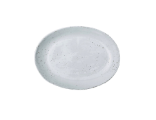 MARCUS, White Salt Glaze, Oval Serving Platter, Stoneware, Large