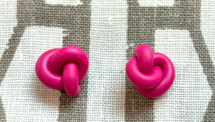 ClayCause Knot - Fuchsia