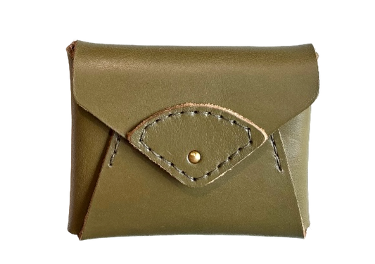 Chloe Card Holder - Olive