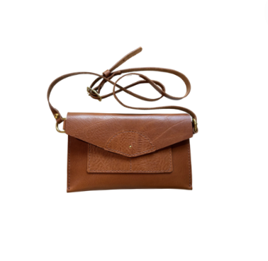 Rose Crossbody - Chestnut