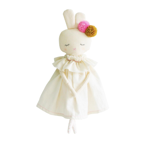 Isabelle Bunny Ivory Linen