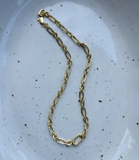 Gold Chunky Chain Necklace
