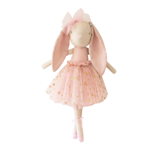 Linen Bronte Bunny Pale Pink