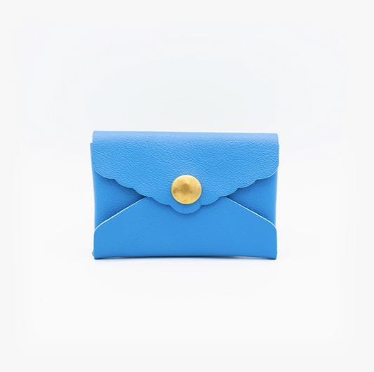 Mini Envelope card holder - Sky Blue