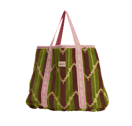 Nisha Terry Tote Bag - Palm