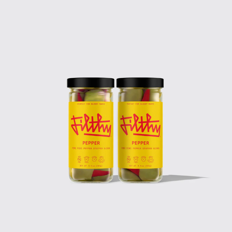 Filthy - Pepper Stuffed Olives