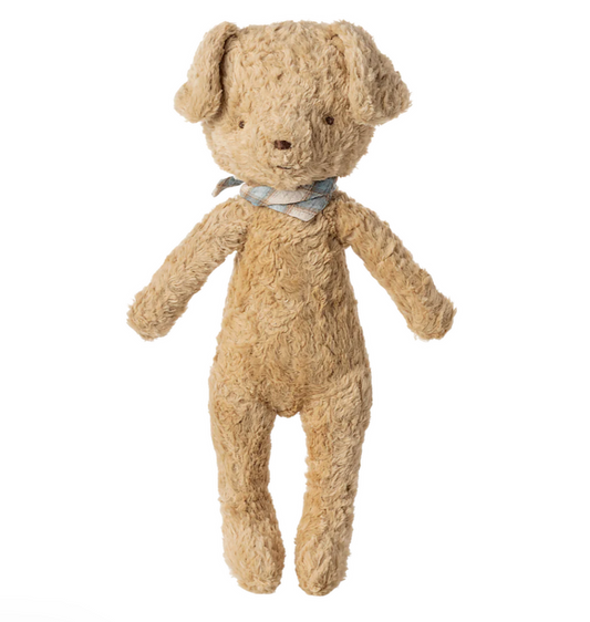 Vintage Dog plush - Soft sand