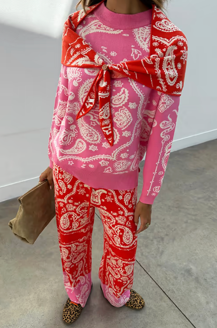 Pink Bandana Copenhagen Jumper