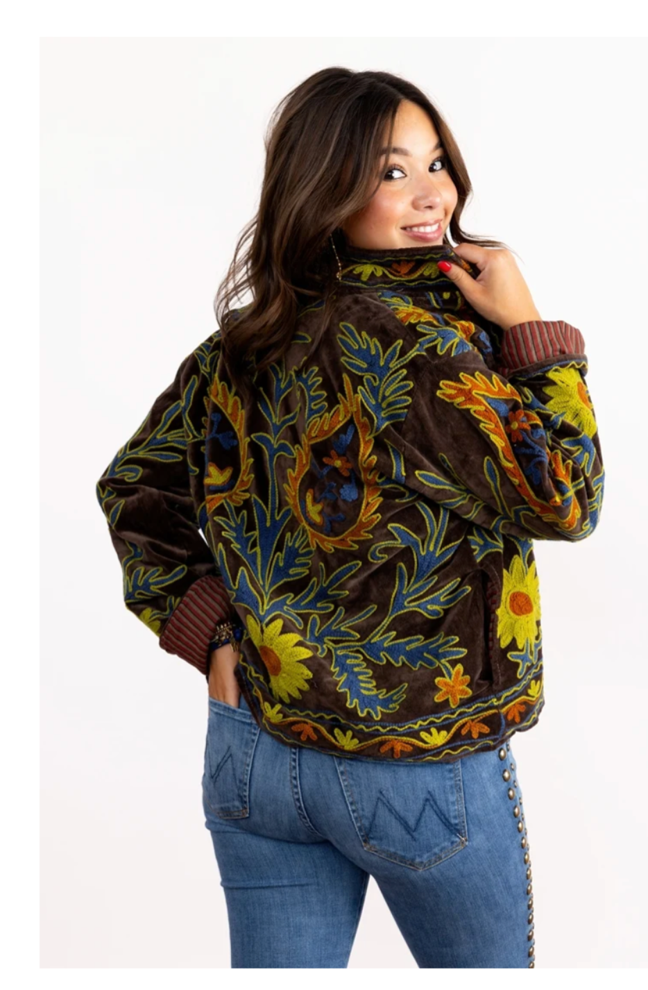 The Nancy Embroidered Jacket