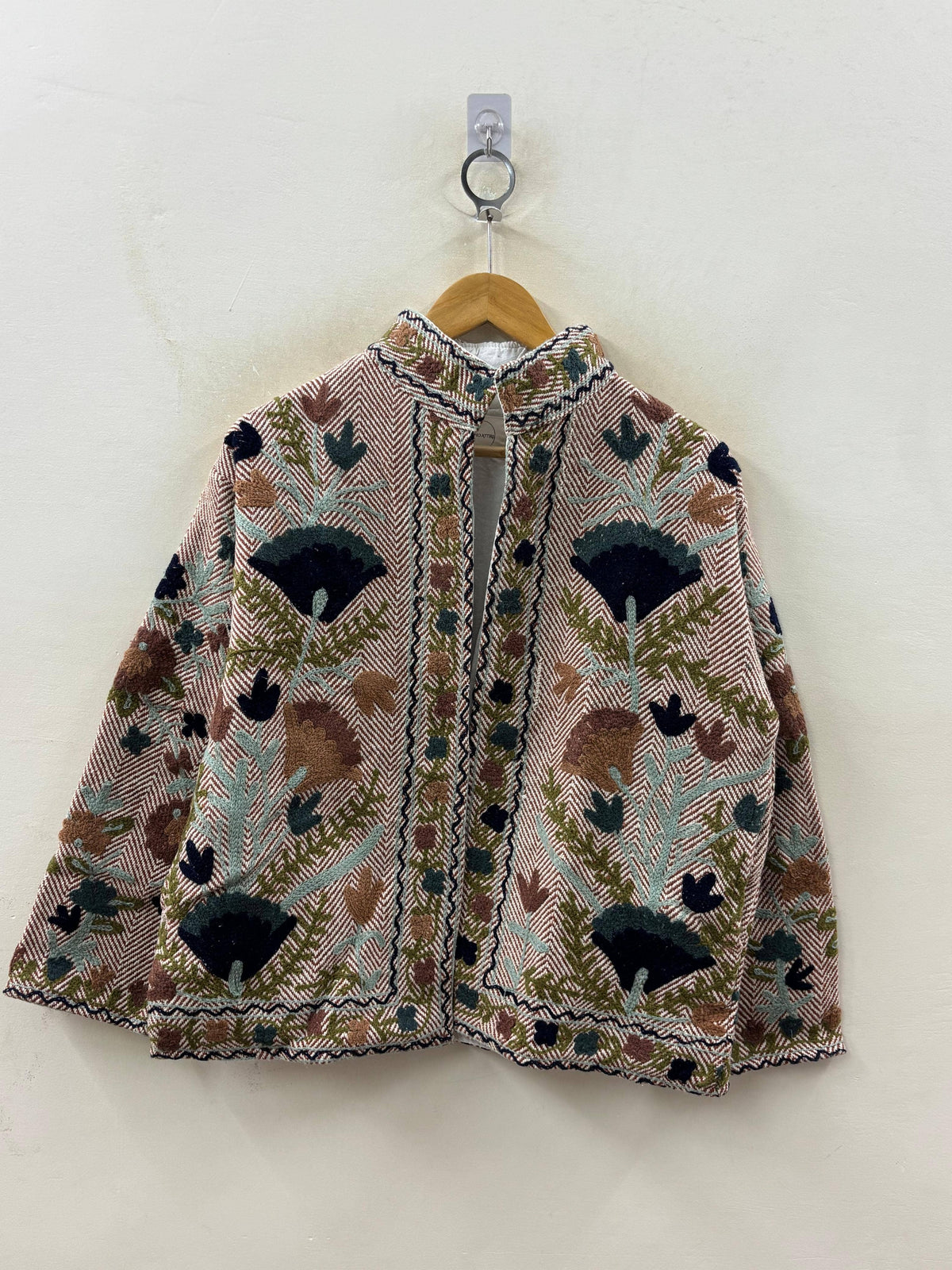 The Blush Botanicals - Herringbone Jacket
