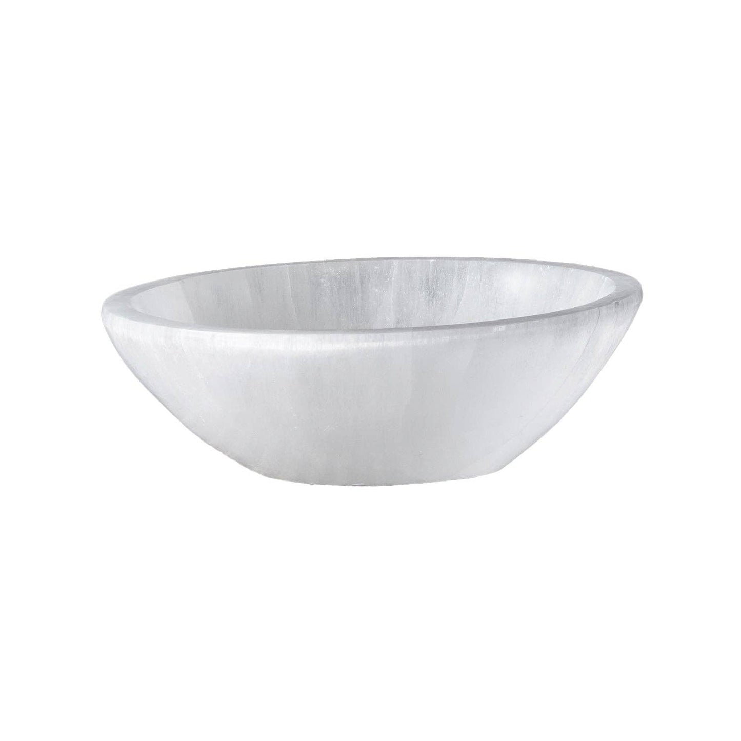 Selenite Round Bowl: Small