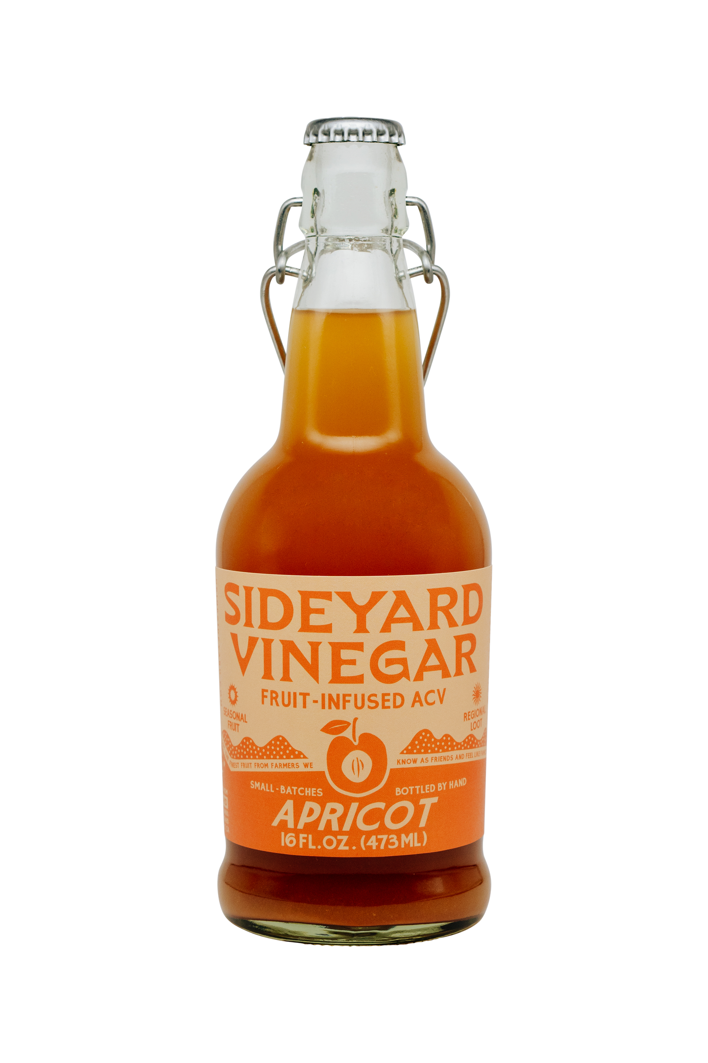 Apricot Fruit-Infused Vinegar